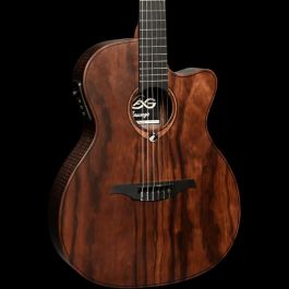 LAG Guitarra Acústica Nylon Auditorium Slim Cutway A/E Natural Satinado Brankowood/Eucalipto Electroacústica Stage-LAG Precio: 613.661664. SKU: B1GHTZ6PVL