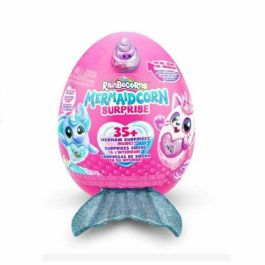 ZURU AUC1735021813700 Peluches Mermaidcorn Surprise S7 con 35 sorpresas y cola brillante, Huevo para incubar
