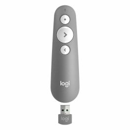 Logitech Puntero R500S Laser Inalámbrico Gris