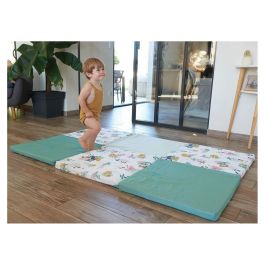 Tineo Alfombra de Actividades Maxi Evolutiva 5 en 1 Malin Jungle Buddies - Funda Desenfundable - 180x200 cm