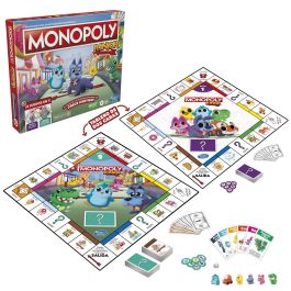 Hasbro Gaming Monopoly Junior F8562 2 Juegos En 1