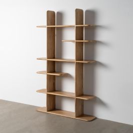 Estantería Natural Madera de Mango Salón 124 X 28 X 200 cm Precio: 1050.0017. SKU: B19G4JDSE3