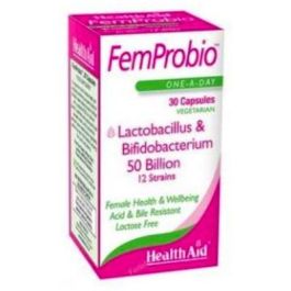 Health Aid Femprobio 50.000 Millones Flora Vaginal e Inmunitaria 30 Vcap Precio: 39.5000001. SKU: B1GD5C4JT9