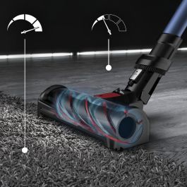 Rowenta X-Force Flex 12.60 Aqua RH98C0WO – Aspiradora Escoba sin Cable, Potente, Función Fregar, Batería Extraíble, Azul/Negro