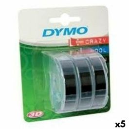 Cinta Laminada para Rotuladoras Dymo 84773 9 mm x 3 m Negro Blanco (5 Unidades) Precio: 35.50000003. SKU: B13ST9EJPH