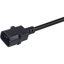EQUIP 112171 Cable de Corriente C14 a C15, 3m, Negro