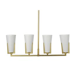 DKD Home Decor Lámpara Techo Moderno Dorado Blanco Metal Cristal 67 x 14 x 22 cm Precio: 96.8121. SKU: S3031465