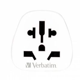 Verbatim Adaptador Plug Wteu-02 Universal Euro Reino Unido EE.UU. Australia Italia Brasil Toma de Tierra
