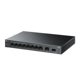 TP-Link LS1210GP Switch Gigabit 10 Puertos (8x PoE+ 61W, Puerto SFP, Extensión PoE 250m, Aislamiento, Silencioso)