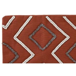 Funda de cojín DKD Home Decor 60 x 1 x 40 cm Terracota Geométrico