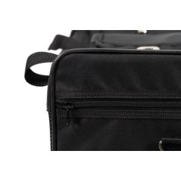 Gloria Bolso de Transporte Plegable para Perro Gato con Paneles Transpirables 52x30x30 cm Negro Poliéster hasta 6kg