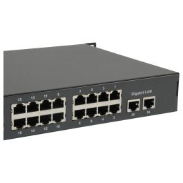 LevelOne FGP-3400W380 Switch 32x FE PoE 2xGE Montaje en Rack 380W No Administrado