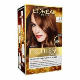 Tinte Permanente Excellence Intense L'Oreal Make Up Excellence Castaño Claro Dorado (1 unidad) Precio: 13.50000025. SKU: S0530265