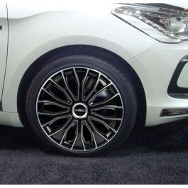 Caja de 4 tapas de cubo WRC Bicolor 14 '