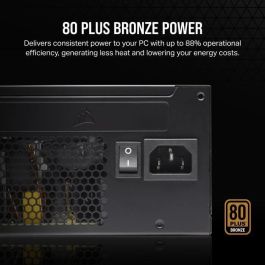 Fuente de alimentación - CORSAIR - CX550 - 80 PLUS Bronze ATX Power Fuente de alimentación - CORSAIR - CX550 - 80 PLUS Bronze ATX Power