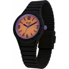 Reloj Hombre Hip Hop HWU1082 Negro Naranja Precio: 73.89000036. SKU: B13TNCZB27