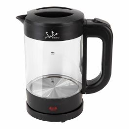 Hervidor JATA 1500 W 1,2 L Transparente Acero Inoxidable Vidrio de Borosilicato