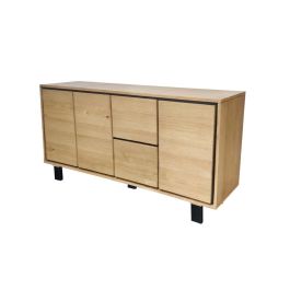 DKD Home Decor Buffet Scandi de Metal y Mdf con 160 cm Ancho, 38 cm Profundidad y 80 cm Alto Precio: 565.58999992. SKU: B122TN7QYQ