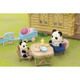 Sylvanian Families The Girl Panda, su bicicleta y su trailer - Familias Sylvania - 5652 - 3 años