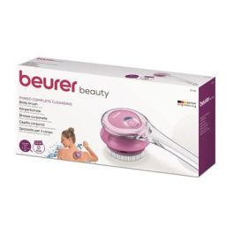 Beurer FC-55 Cepillo Corporal para Limpieza Diaria con Mango Largo y Ajuste de Velocidad, Resistente al Agua