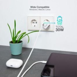 TOOQ CARGADOR DE PARED GAN USB-C/PD 30W TOOQ CARGADOR DE PARED GAN USB-C/PD 30W