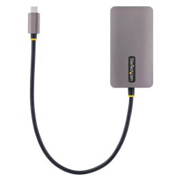 StarTech.com Adaptador multipuerto USB-C a HDMI 4K, DVI, VGA para portátiles Thunderbolt 3/4 Plug & Play