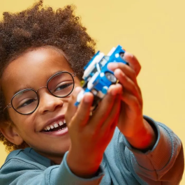 LEGO 60312 Coche de Policía de la Ciudad, Juguete para Niños a partir de 5 Años con Minifigura de Oficial, Serie de Aventuras