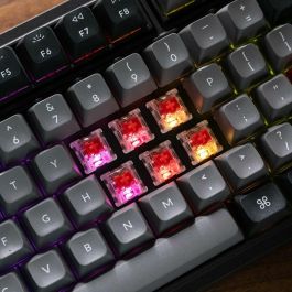 Keychron Q3 Pro SE Teclado Mecánico para Juegos ANSI Interruptor Mecánico Rojo Retroiluminación RGB