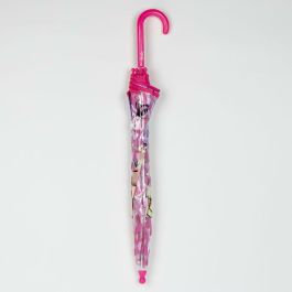 Barbie Paraguas Manual de Burbuja para Niñas Rosa de 2 a 8 años - 45 cm Barbie Paraguas Manual de Burbuja para Niñas Rosa de 2 a 8 años - 45 cm