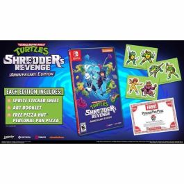 Tortugas Ninja 5060264379125 Shredder's Revenge Juego Nintendo Switch Edición Aniversario