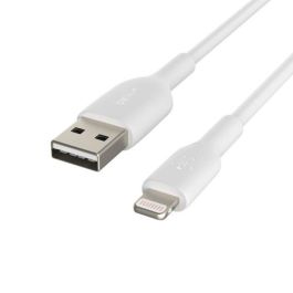 Belkin CAA001BT3MWH Cable Lightning a USB A 3 m Blanco