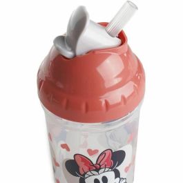 Disney Minnie AAALG28540 | Vaso de Paja Antifugas para Líquidos de Bebés y Niños | Diseño Minnie Mouse - 295 ml