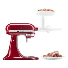 Kitchenaid 5KSMSSA Embutidor de Salchichas y Chorizo con Tubos Rellenos