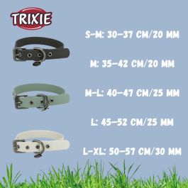 Collar para Perro Trixie CityStyle Verde M 35-42 cm