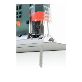 Wolfcraft - Hojas de sierra de calar HSS para metal, 2 uds, vástago en T, longitud 75 mm, para chapa y metales no férreos