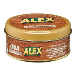 Cera alex incolora lata para madera 250 gr