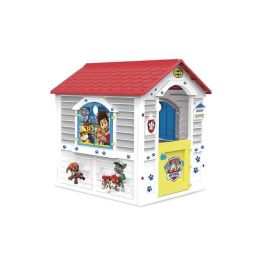 Chicos Casa de juegos infantil Paw Patrol de Plástico 84x103x104 cm - Con hueco para mascotas - Edad 2-5 años