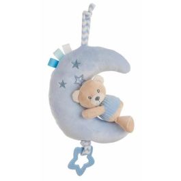 Creaciones Llopis Luna Caja de Música Oso Azul Terciopelo 25 cm - Emite Sonidos, Edad +3 Años Precio: 11.49999972. SKU: B167JP36EX