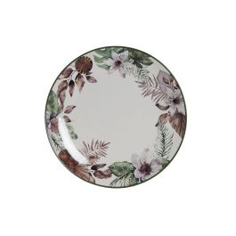 Plato Llano DKD Home Decor Flores Porcelana (27 x 27 x 2 cm) Precio: 3.58999982. SKU: B13ZB8MLNZ