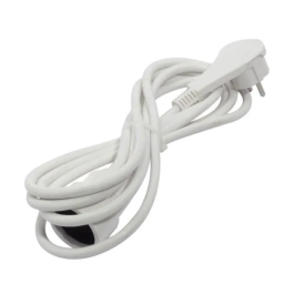 Chacon Cable alargador HO5VVF 3 x 1,5 mm² - 3 m - Enchufe plano - Blanco Precio: 23.50000048. SKU: B1BTSYMBTD