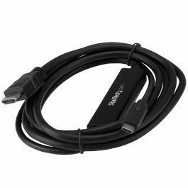 Cable USB-C a HDMI Startech CDP2HDMM2MB Negro 2 m 4K Ultra HD