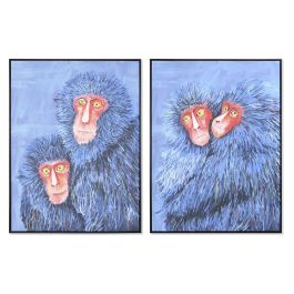 DKD Home Decor Cuadro Moderno 4 x 120 x 90 cm Azul Rojo (2 Unidades) Precio: 150.49999965. SKU: B1ES34RXXK