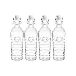 La Mediterran Botella Vidrio Boca Ancha 500 ml (24 Unidades)