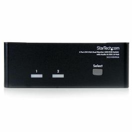 Conmutador KVM con 2 Puertos Startech SV231DDVDUA Conmutador KVM con 2 Puertos Startech SV231DDVDUA