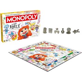 Winning Moves MONOPOLY Mortelle Adele Juego de Mesa MOVIMIENTOS GANADORES A partir de 8 años WIN1742347592909