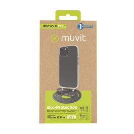 Funda para Móvil Muvit for Change iPhone 15 Plus Transparente