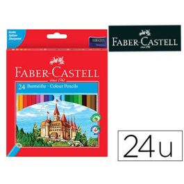 Lápices de colores Faber-Castell 120124 Multicolor 24 Piezas Precio: 6.6550006655. SKU: B186F43L55