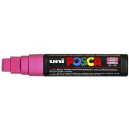 POSCA PC-17K Rotulador rosa de tinta base agua, punta de cincel, trazo 1.5 cm, secado rápido Precio: 27.50000033. SKU: B1JVEBT75N