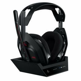 Logitech LOG1737996785808 Auriculares Gaming Inalámbricos Astro A50 Lightspeed Pro-G Graphene para Xbox, PS5, Switch, PC/Mac - Negro