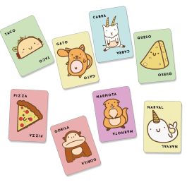 Ludilo 89070 Taco Peluche para el juego Taco Gato Cabra Queso Pizza, ideal para regalar, +8 años